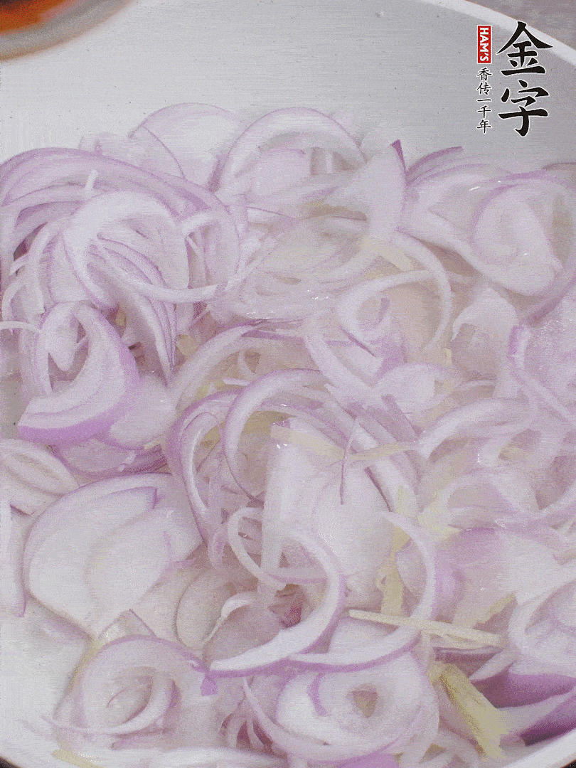 加2勺金字火腿XO醬。